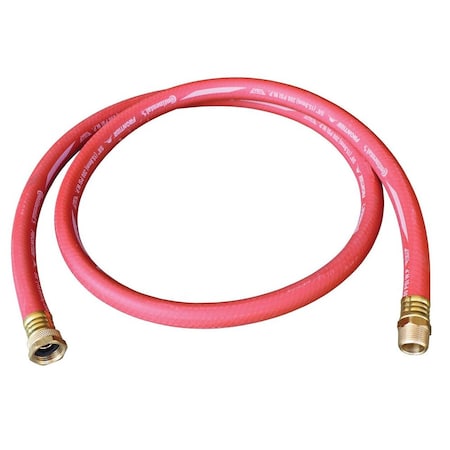Reelcraft 5/8in x 6 ft. Air/Water Inlet Hose 601048-6
